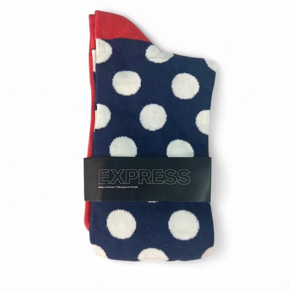 🧦2 for $20🧦 NWT Polka Dots Casual Crew Socks Shoe Size 8-12